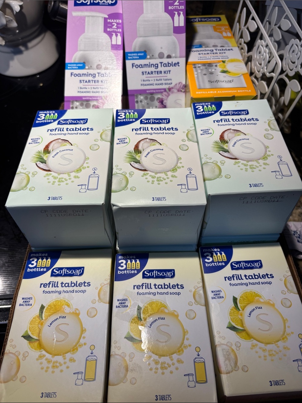 NWT Softsoap Refills and Refill Bottles